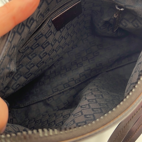 Authentic Gucci Brown Leather Shoulder Bag EUC - Picture 17 of 17